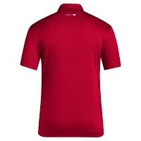 Polo adidas Scarlet Nebraska Huskers 2024 pour homme
