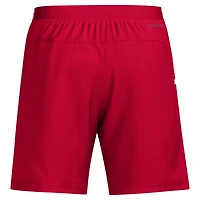 Men's adidas Scarlet Nebraska Huskers Designed for Training AEROREADY Shorts