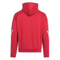 Men's adidas Scarlet Nebraska Huskers Z.N.E. Pullover Hoodie