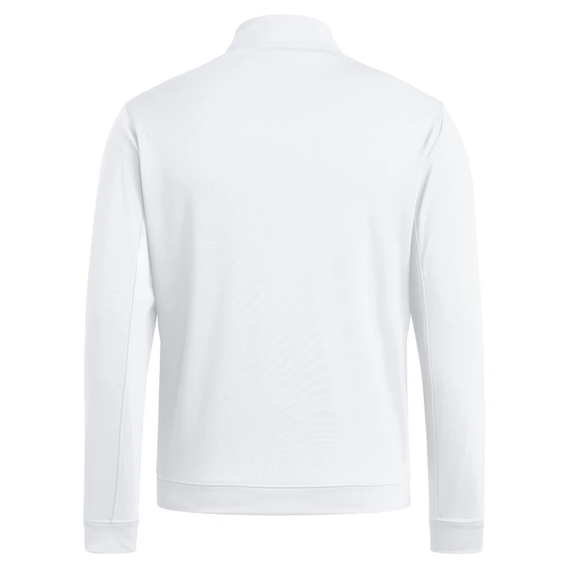 Veste zippée quart de tour adidas blanche Nebraska Huskers pour homme
