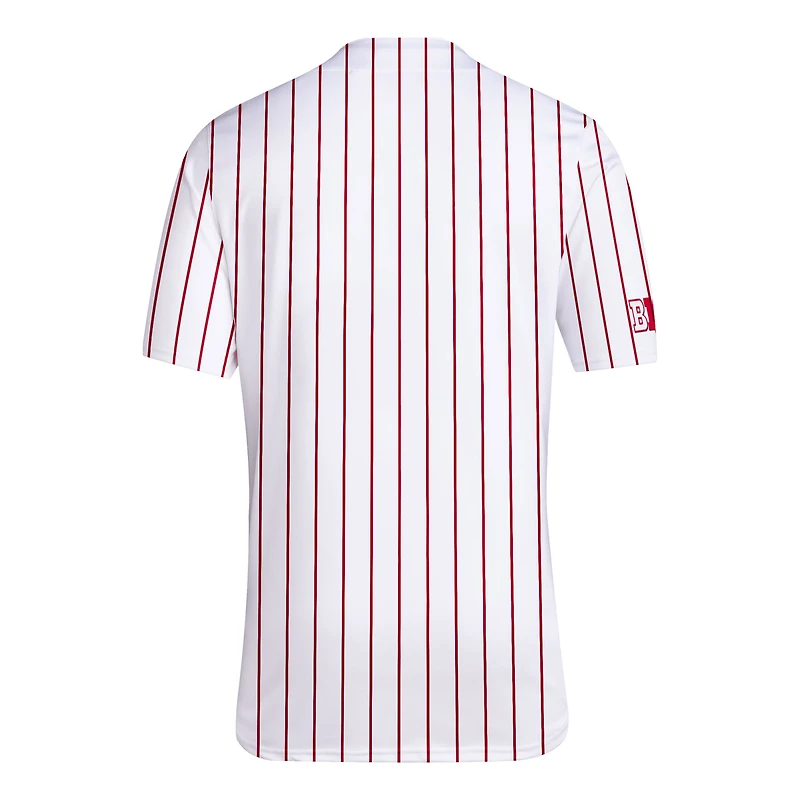 Maillot de baseball adidas Nebraska Huskers Replica pour homme, blanc
