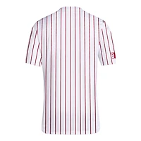 Maillot de baseball adidas Nebraska Huskers Replica pour homme, blanc