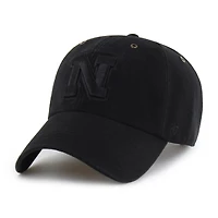 Casquette ajustable Carhartt x '47 Nebraska Huskers Clean Up noire pour homme