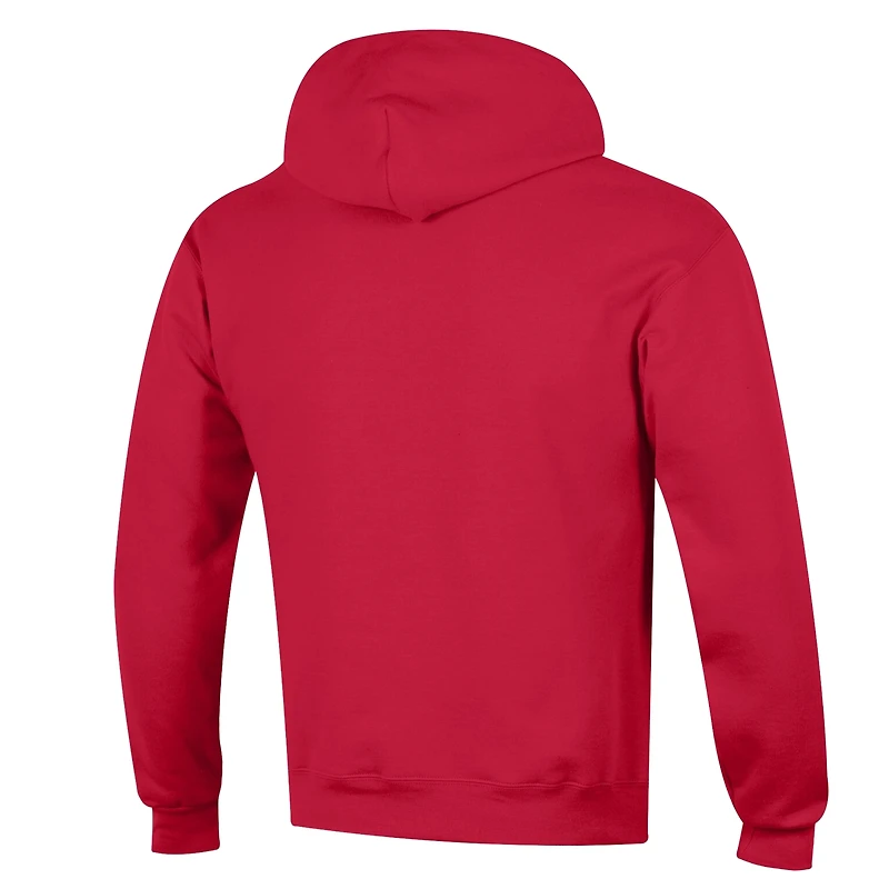 Men's Champion  Scarlet Nebraska Huskers Team Pride Powerblend Hoodie
