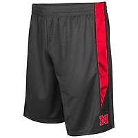 Men's Colosseum Charcoal Nebraska Huskers Turnover Shorts