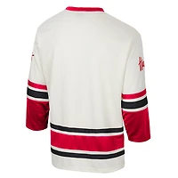 Maillot de hockey tendance Colosseum Cream Nebraska Huskers pour homme