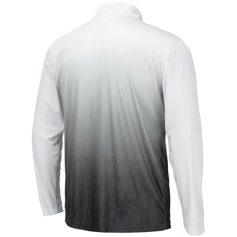 Veste Colosseum Grey Nebraska Huskers Magic Team Logo Quarter-Zip pour homme