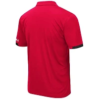 Colosseum Red Nebraska Huskers Polo Big & Tall Santry pour homme