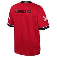 Maillot de football américain Colosseum Red Nebraska Huskers « Rien que les hits » pour homme