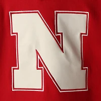 Men's Colosseum Scarlet Nebraska Huskers 2.0 Lace-Up Pullover Hoodie