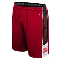 Men's Colosseum Scarlet Nebraska Huskers Quantum Shorts