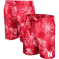 Men's Colosseum Scarlet Nebraska Huskers What Else is New Swim Shorts