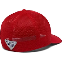 Men's Columbia Scarlet Nebraska Huskers PFG Hooks Flex Hat