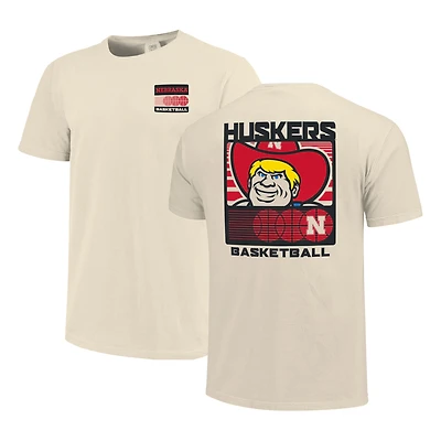 Couleurs confortables crème Nebraska Huskers Basketball Staredown pour hommes