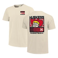 Couleurs confortables crème Nebraska Huskers Basketball Staredown pour hommes