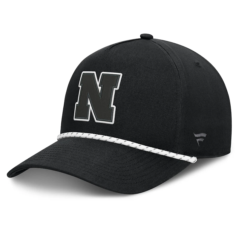Men's Fanatics Black Nebraska Huskers Undertone Rope Adjustable Hat