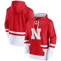 Sweat à capuche Fanatics Scarlet Nebraska Huskers First Battle pour homme