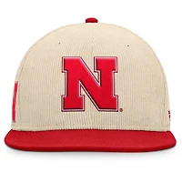 Men's Fanatics Tan Nebraska Huskers Catcher Snapback Hat