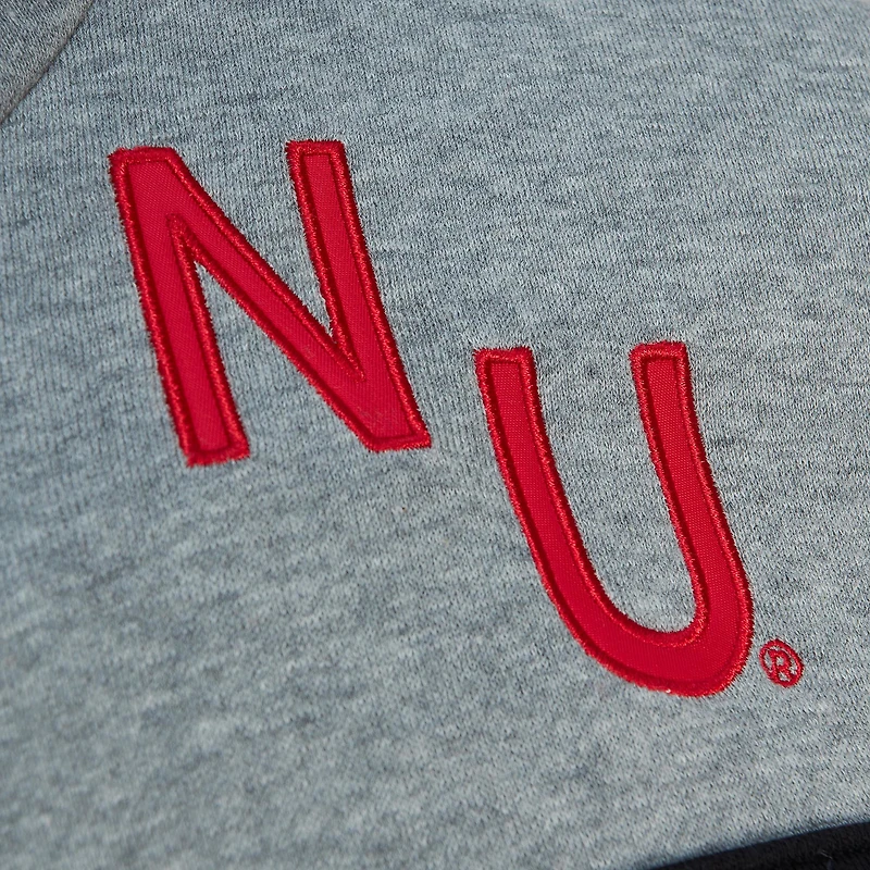 Sweat à capuche rouge Mitchell & Ness Nebraska Huskers Head Coach pour hommes