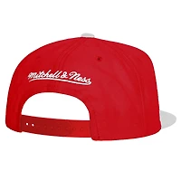 Men's Mitchell & Ness Scarlet/White Nebraska Huskers 2-Tone 2.0 Snapback Hat