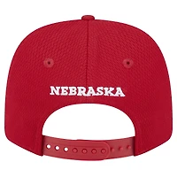 Men's New Era Scarlet Nebraska Huskers COOLERA 9SEVENTY Rope Stretch-Snap Hat