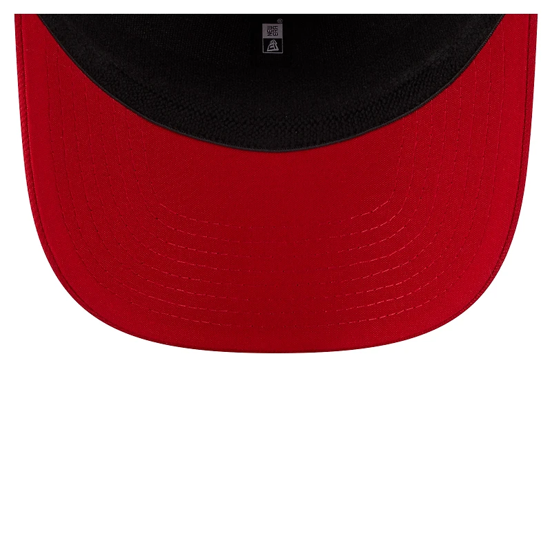 Casquette extensible à boutons-pression multi-cordes 9SEVENTY New Era Scarlet Nebraska Huskers Game Day pour homme