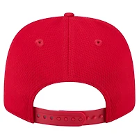 Men's New Era Scarlet Nebraska Huskers Patched 9SEVENTY Stretch-Snap Adjustable Hat