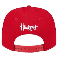 Men's New Era  Scarlet Nebraska Huskers Team Collective 9SEVENTY Stretch-Snap Adjustable Hat