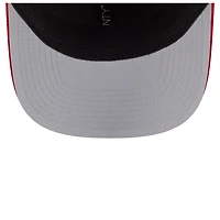 Casquette ajustable extensible à boutons-pression New Era Scarlet Nebraska Huskers Team Collective 9SEVENTY pour homme