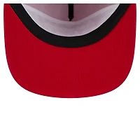 Casquette snapback de golf New Era Scarlet Nebraska Huskers pour homme