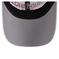 Casquette ajustable 9TWENTY blanche New Era pour homme, motif supporter des Nebraska Huskers