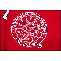 Men's Pro Standard Red Scarlet Classic Stacked Logo Pullover Hoodie