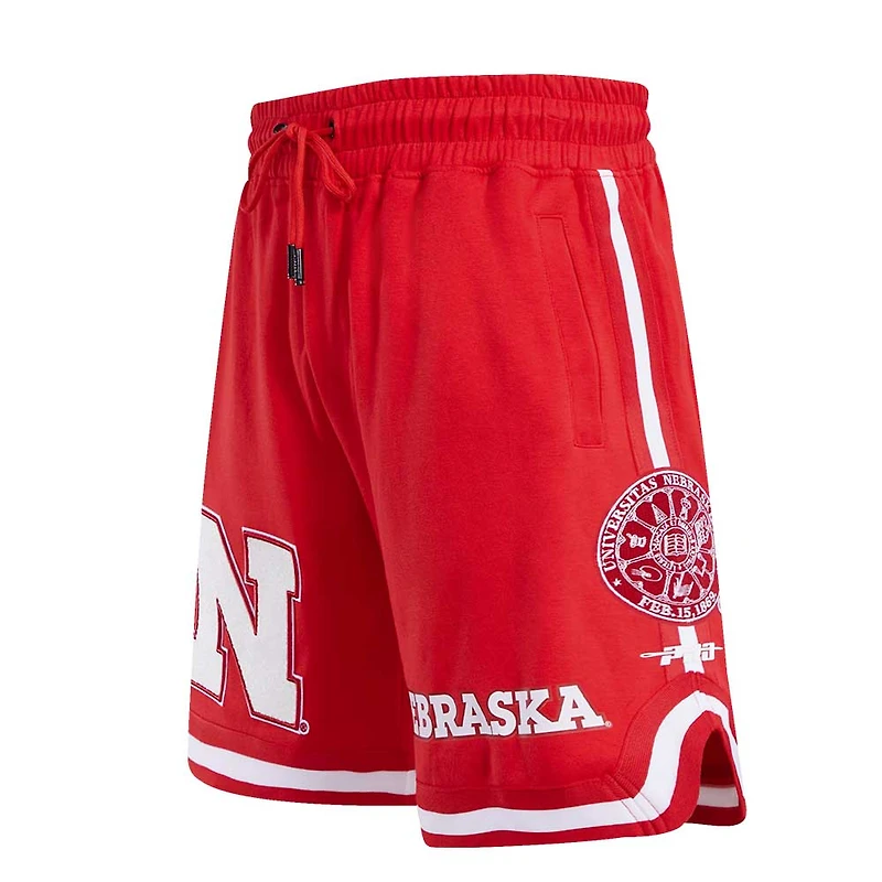 Short classique Pro Standard Scarlet Nebraska Huskers pour homme