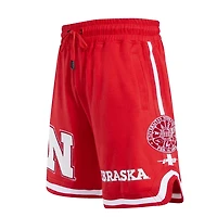 Short classique Pro Standard Scarlet Nebraska Huskers pour homme