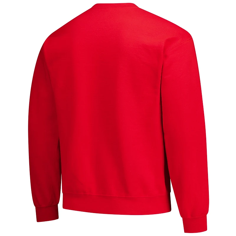Sweat-shirt polaire rouge pour homme Nebraska Huskers, collection Fêtes