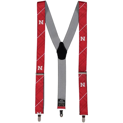 Bretelles Nebraska Huskers rouges pour hommes