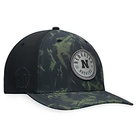 Men's Top of the World Black Nebraska Huskers OHT Military Appreciation Camo Render Flex Hat