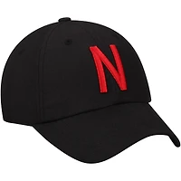 Chapeau ajustable à agrafes Nebraska Huskers noir Top of the World pour hommes