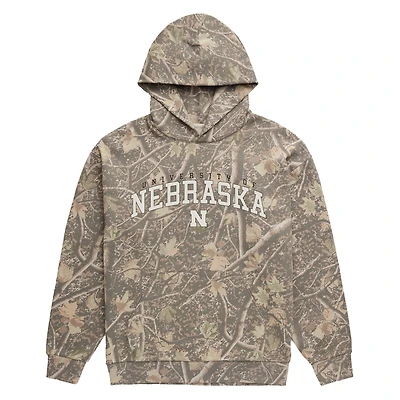 Sweat à capuche polaire camouflage Nebraska Huskers Back Bay pour homme de la marque Uscape Apparel