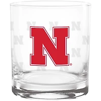 Nebraska Huskers 14oz. Repeat Alumni Rocks Glass