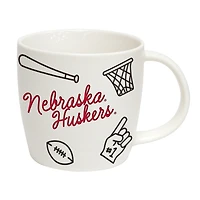 Nebraska Huskers 18oz. Playmaker Mug