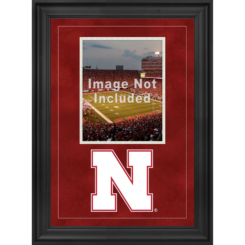 Nebraska Huskers 8'' x 10'' Deluxe Vertical Photograph Frame with Team Logo