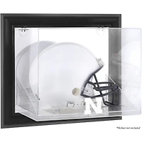 Vitrine murale à cadre noir pour casque des Nebraska Huskers