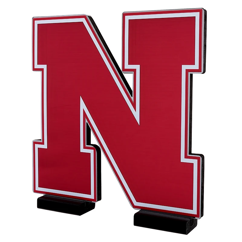 Lumière LED Infinity avec logo des Nebraska Huskers