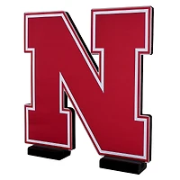 Lumière LED Infinity avec logo des Nebraska Huskers