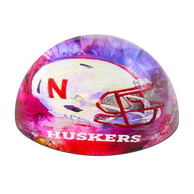Nebraska Huskers Team Pride Dome Paper Weight