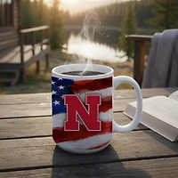 Ensemble de deux tasses américaines de 44 cl (15 oz) Nebraska Huskers