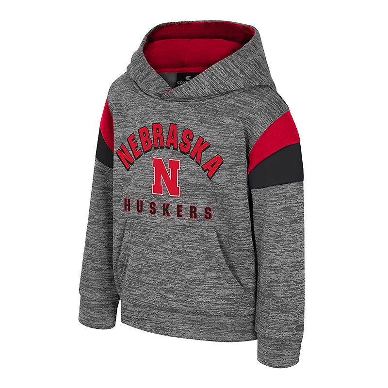 Sweat à capuche gris Colosseum pour tout-petits Nebraska Huskers Wizard City