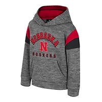 Sweat à capuche gris Colosseum pour tout-petits Nebraska Huskers Wizard City