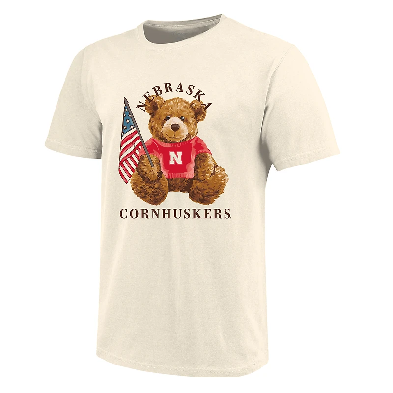Toddler Cream Nebraska Huskers All-American Teddi T-Shirt